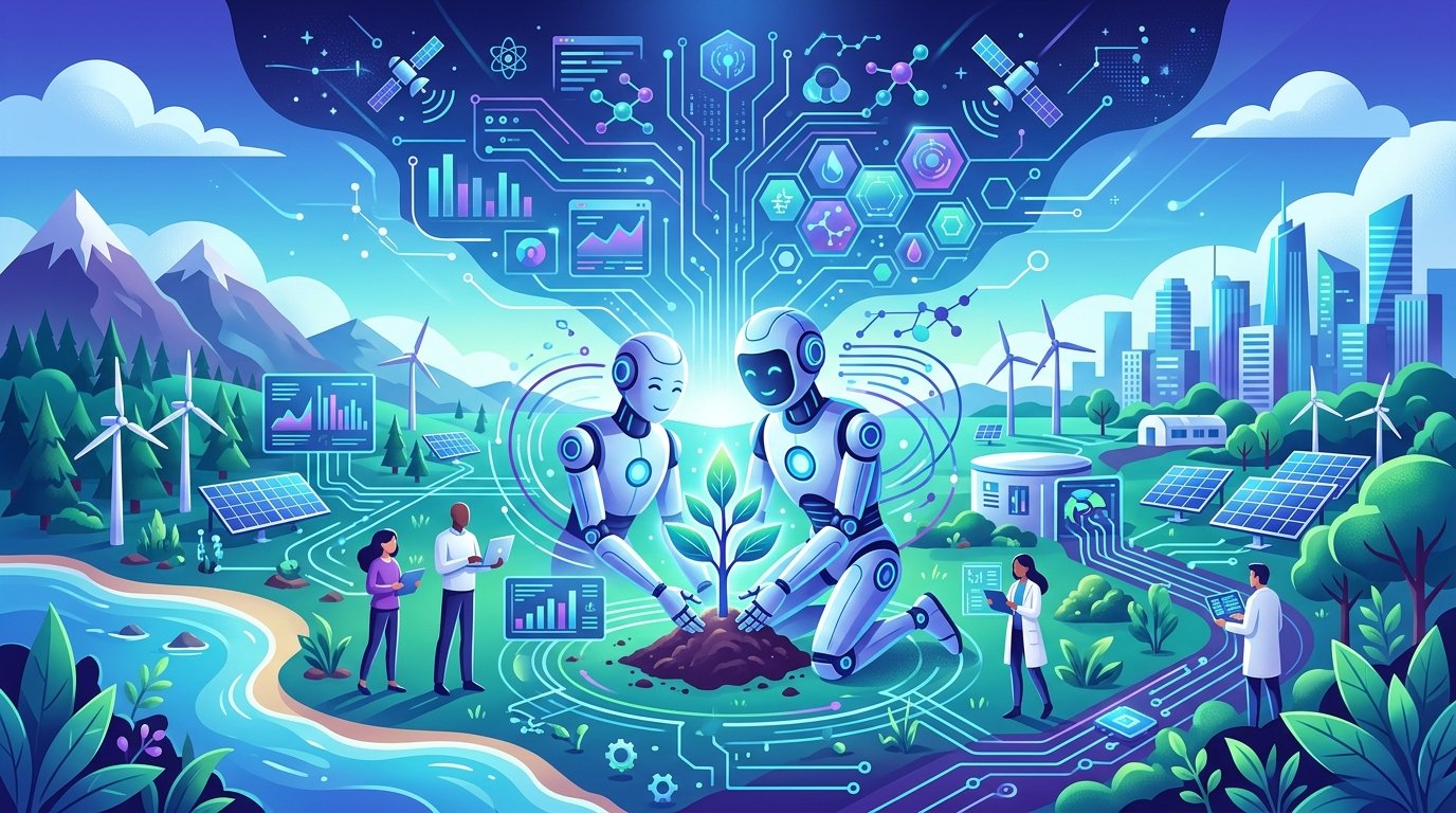 Illustration: How AI Is Fighting Climate Change