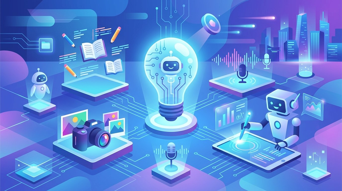 Illustration: The Best Free AI Tools You Should Try Today