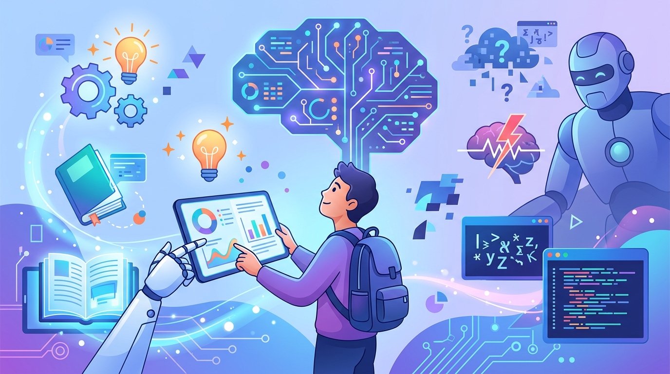 Illustration: AI in Education: Helping or Hurting Students?