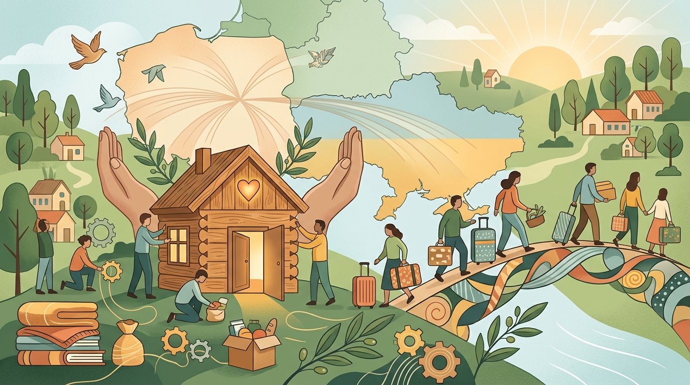 Illustration: Volunteers from Poland remember how Poles opened their homes to Ukrainian refugees in 2022