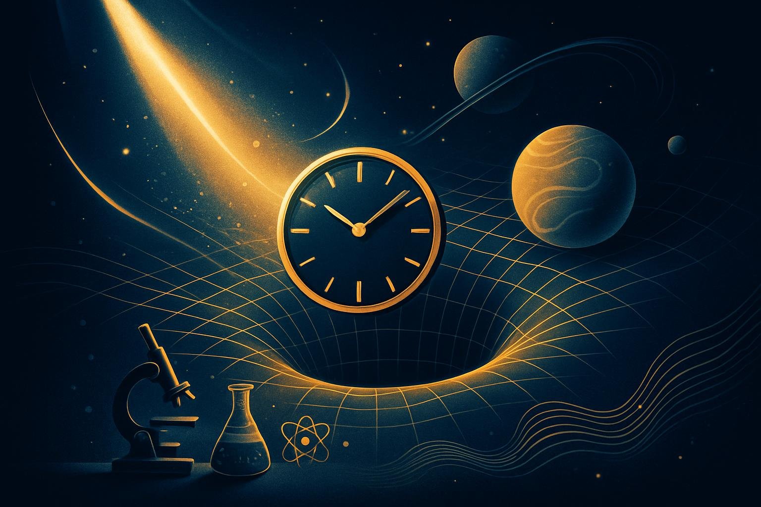 General Relativity: How Gravity Bends Time Explained