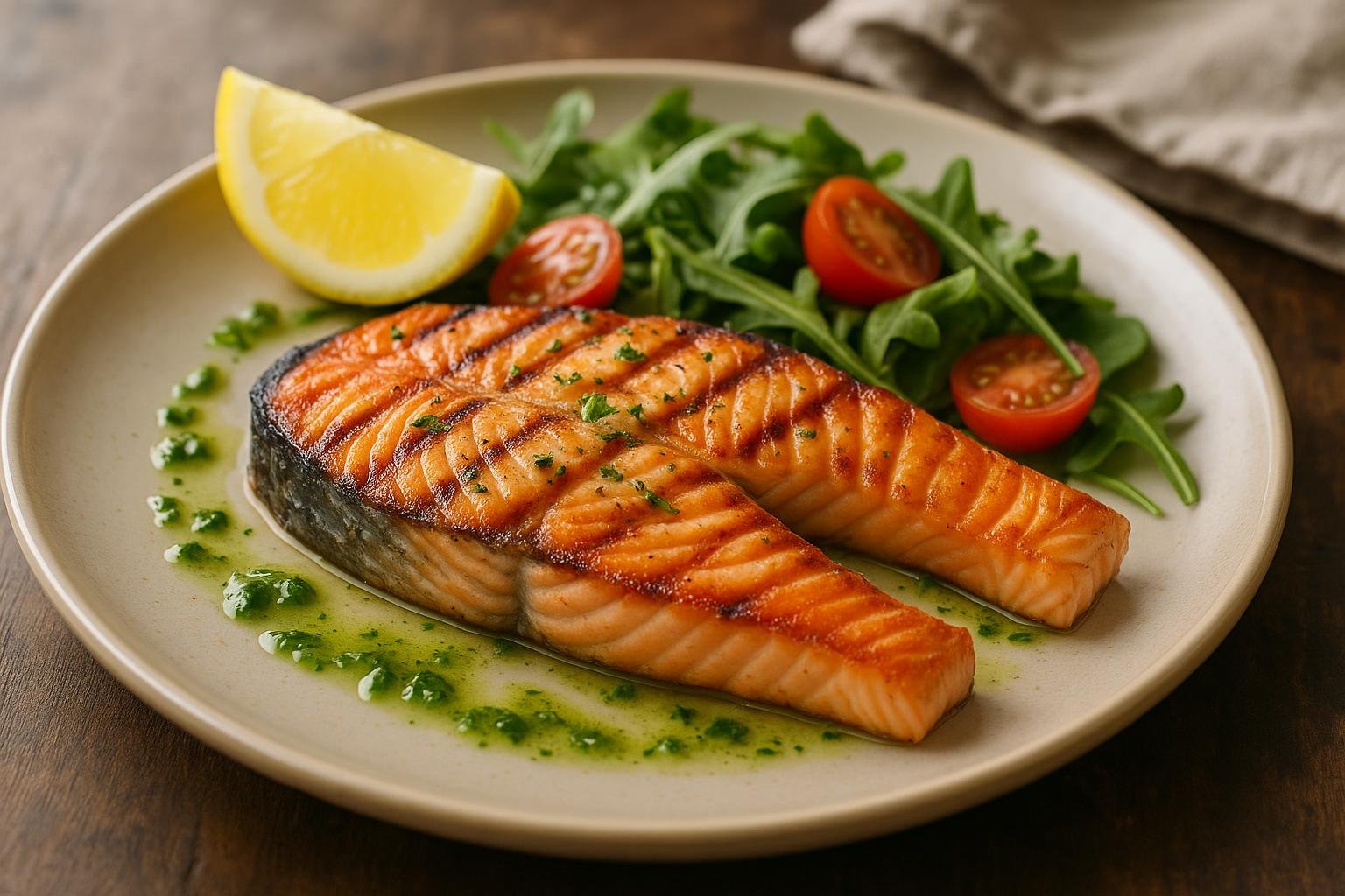 Grilled Salmon