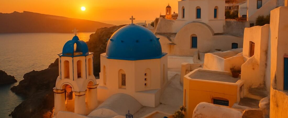 Santorini travel guide: sunsets, blue domes, villages