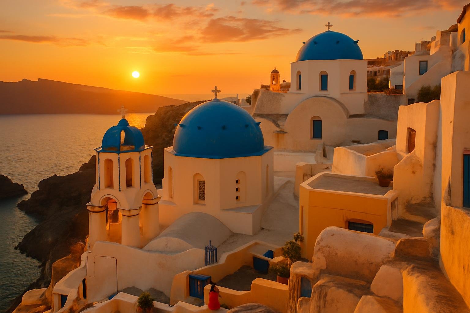 Santorini travel guide: sunsets, blue domes, villages